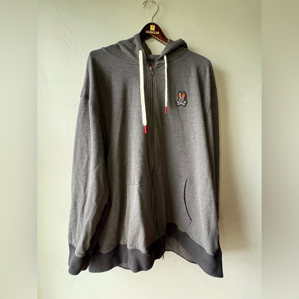 Psycho Bunny Grey Sweatshirt ~ Size 4XL